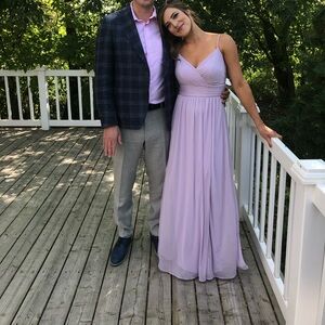 David’s Bridal Bridesmaid Maxi Dress